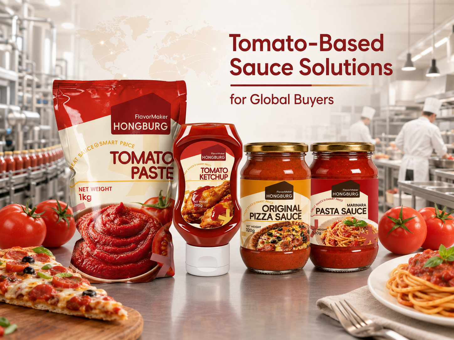 Por que os molhos à base de tomate estão se tornando mais especializados para os compradores?