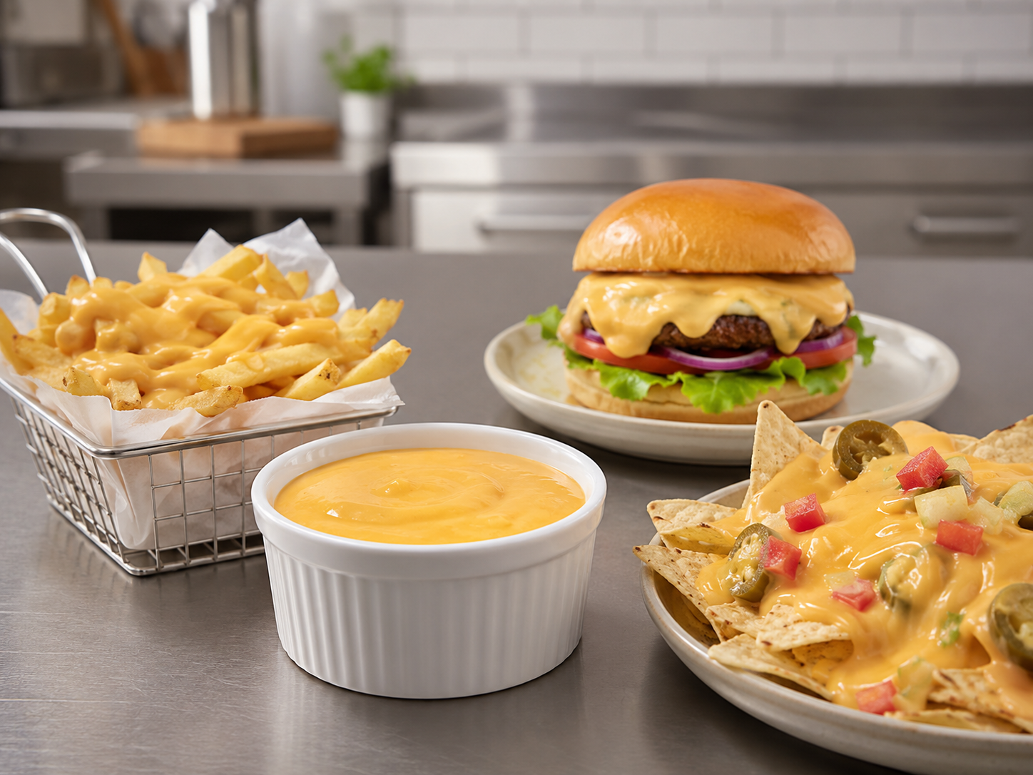 Fornecedor de molho de queijo para projetos de varejo, foodservice e OEM