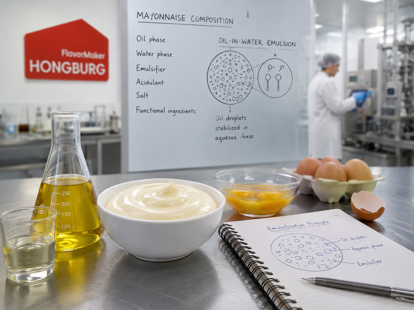 Do que é feita a maionese? Princípios de Nutrição e Produção