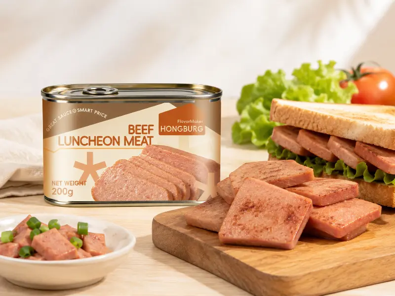 Carne Enlatada Clássica para Almoço