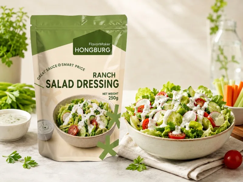Molho Clássico Suave para Salada Ranch