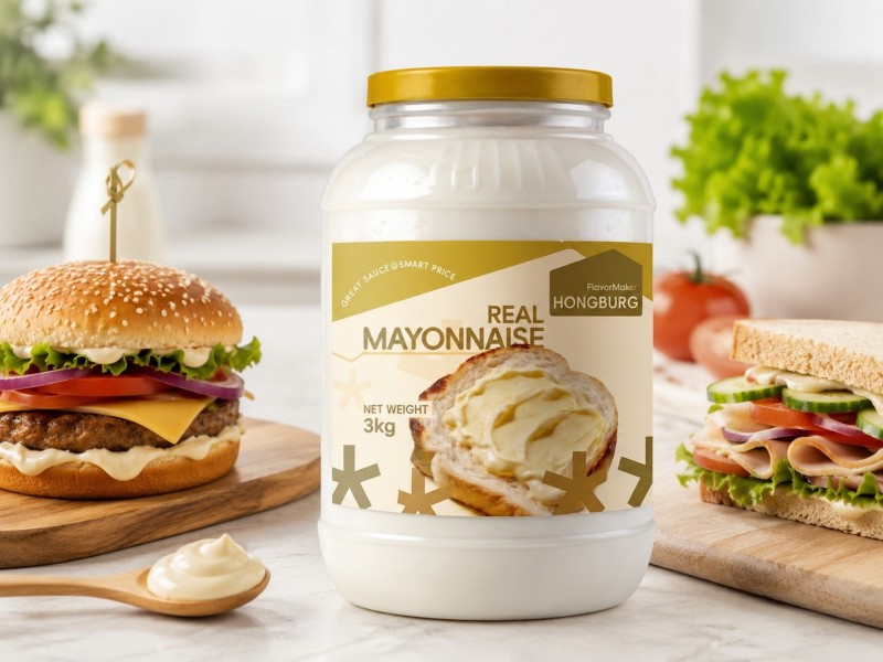 Maionese Real Cremosa e Suave para Sanduíches e Hambúrgueres