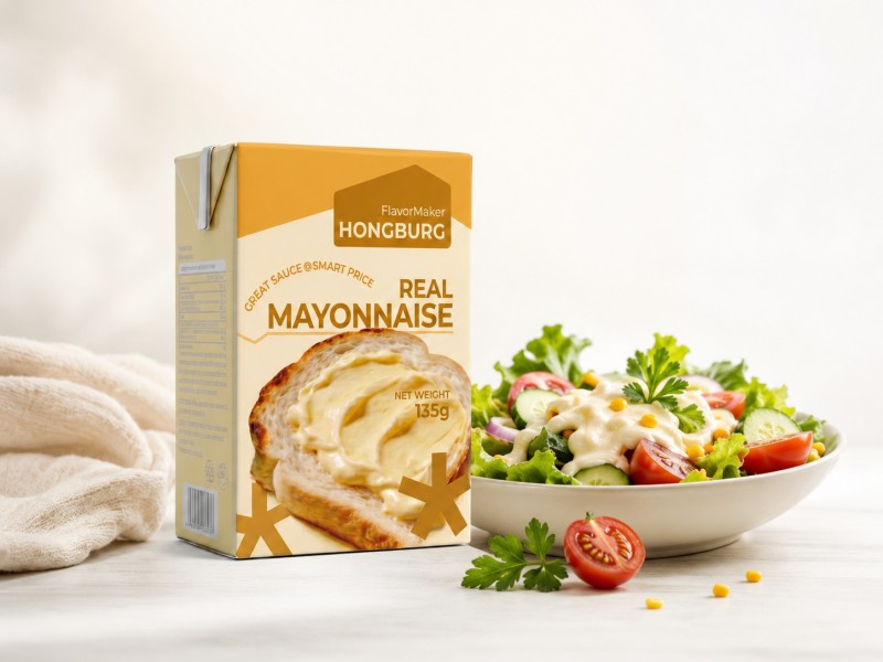 Maionese Real em Tetra Pak