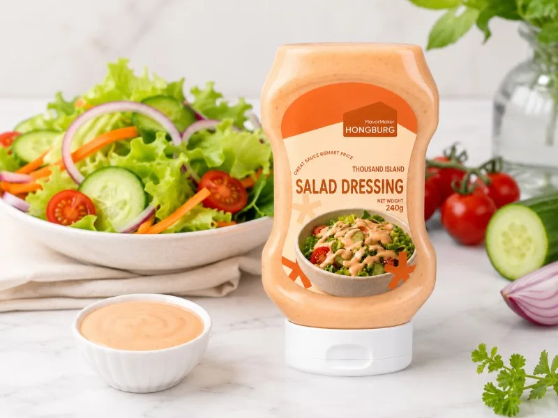 Molho Cremoso Picante para Salada Thousand Island