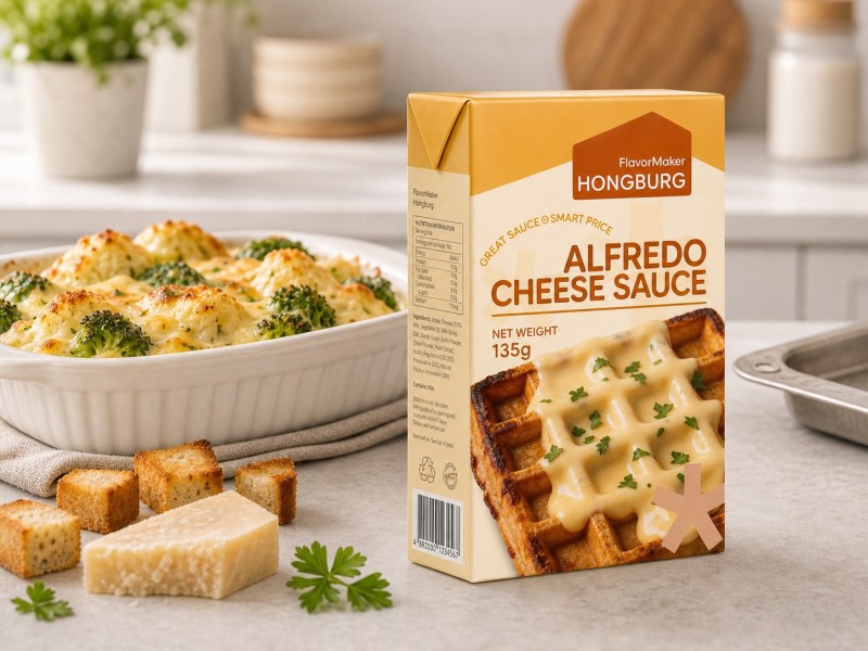 Molho Grosso de Queijo Alfredo para Cozinhar e Assar