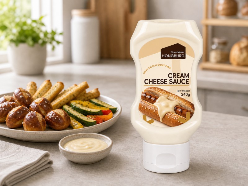 Molho de cream cheese espesso para assar e mergulhar